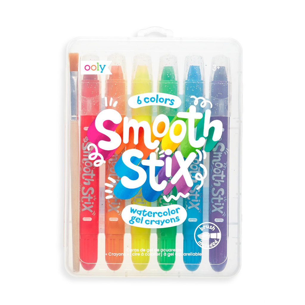 Smooth Stix - Crayones Gel acuarela set 6