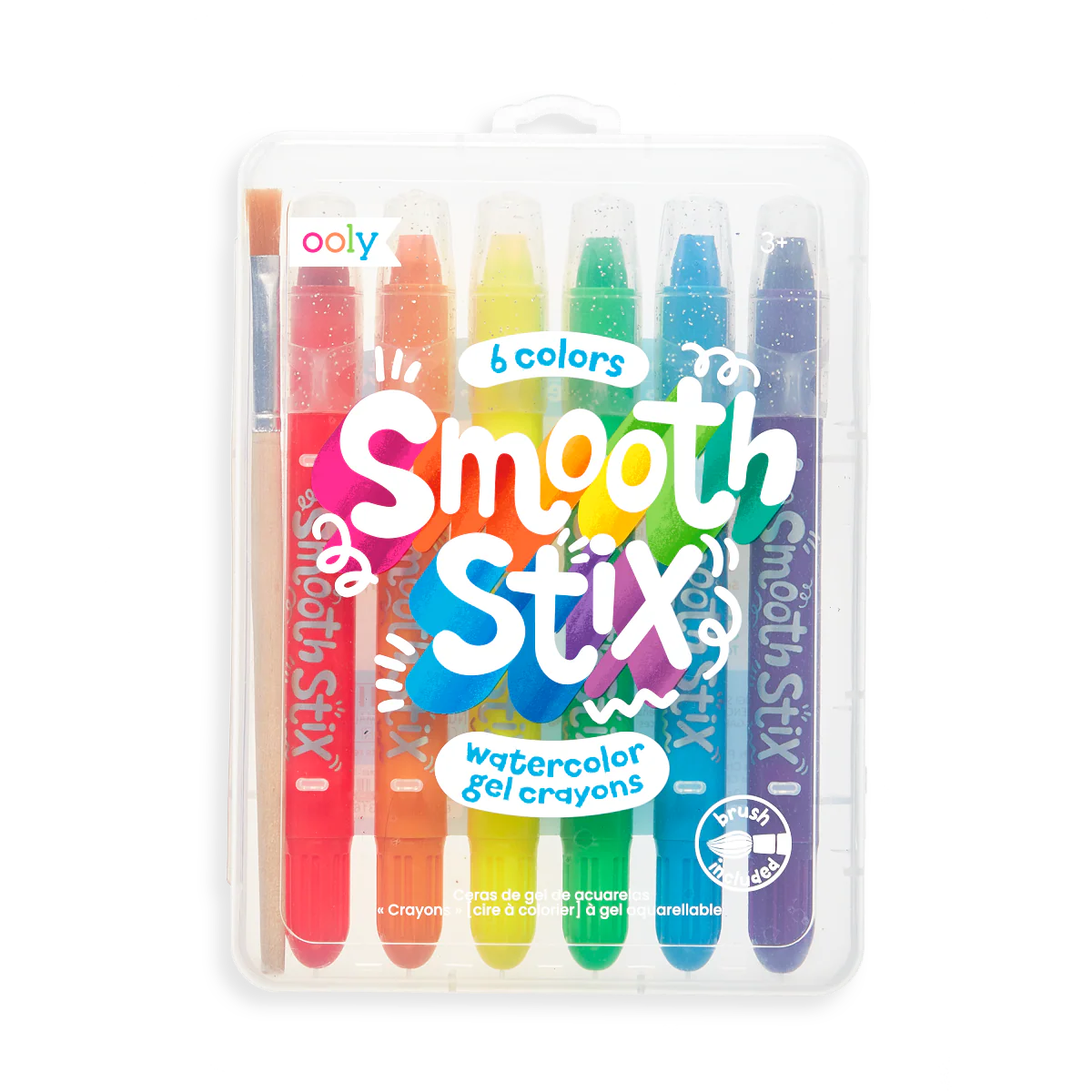 Smooth Stix - Crayones Gel acuarela set 6
