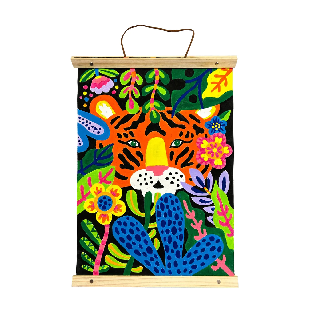 Paintology - Kit ojos de tigre pinta por numeros