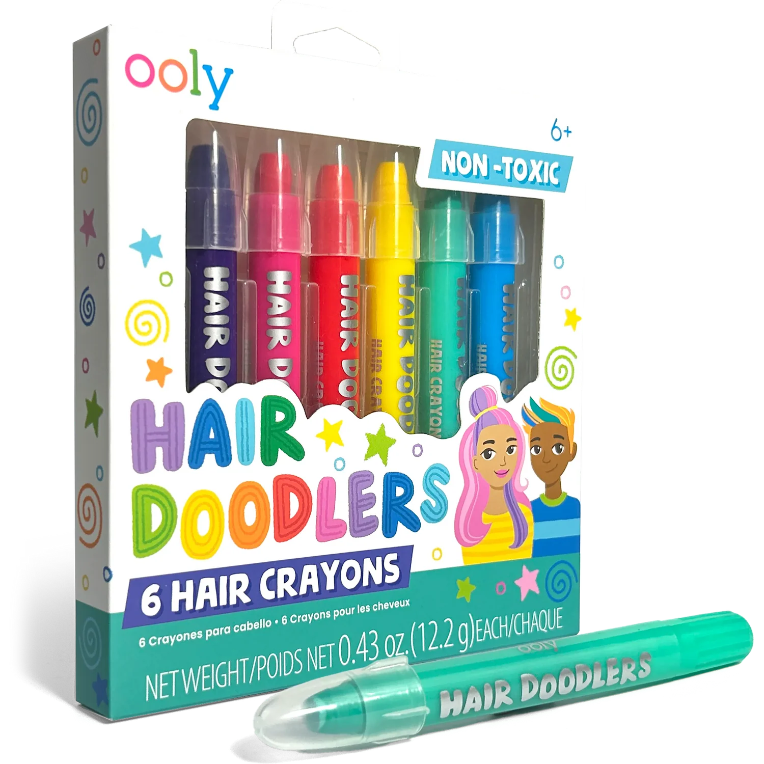 Hair doodlers - Crayones para el Cabello set de 6