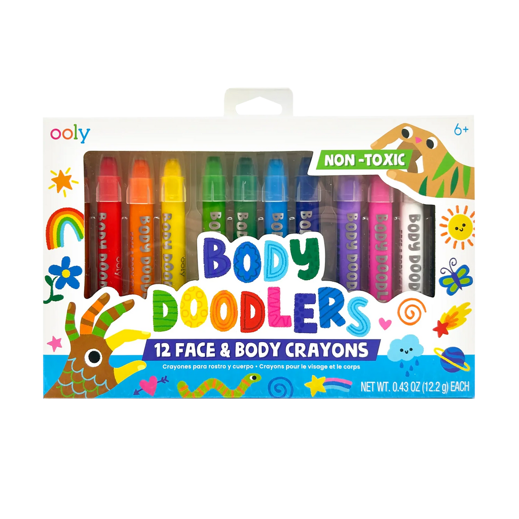 Body Doodlers - Crayones para Rostro y Cuerpo