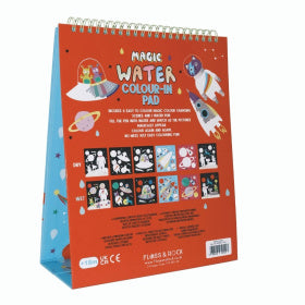 Libreta Mágica Reutilizable Pinta con Agua, El Espacio