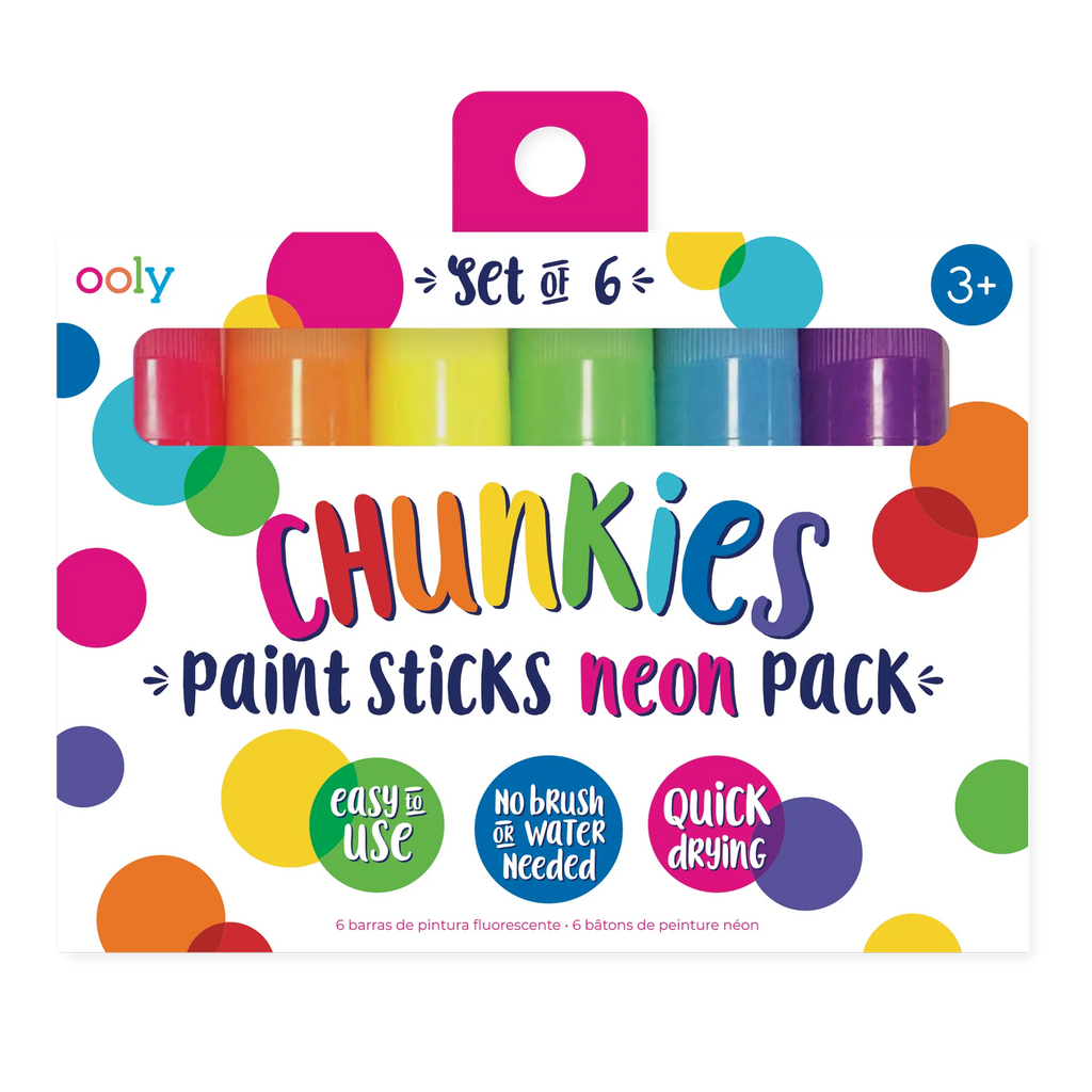 Chunkies Barras de Pintura Neon - set de 6