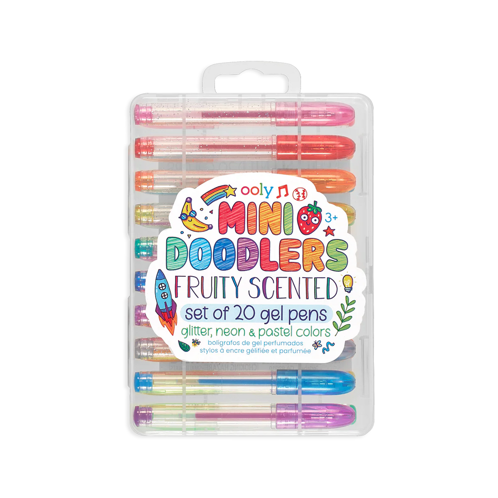 Mini Doodlers - Bolígrafos gel perfumados mini set 20