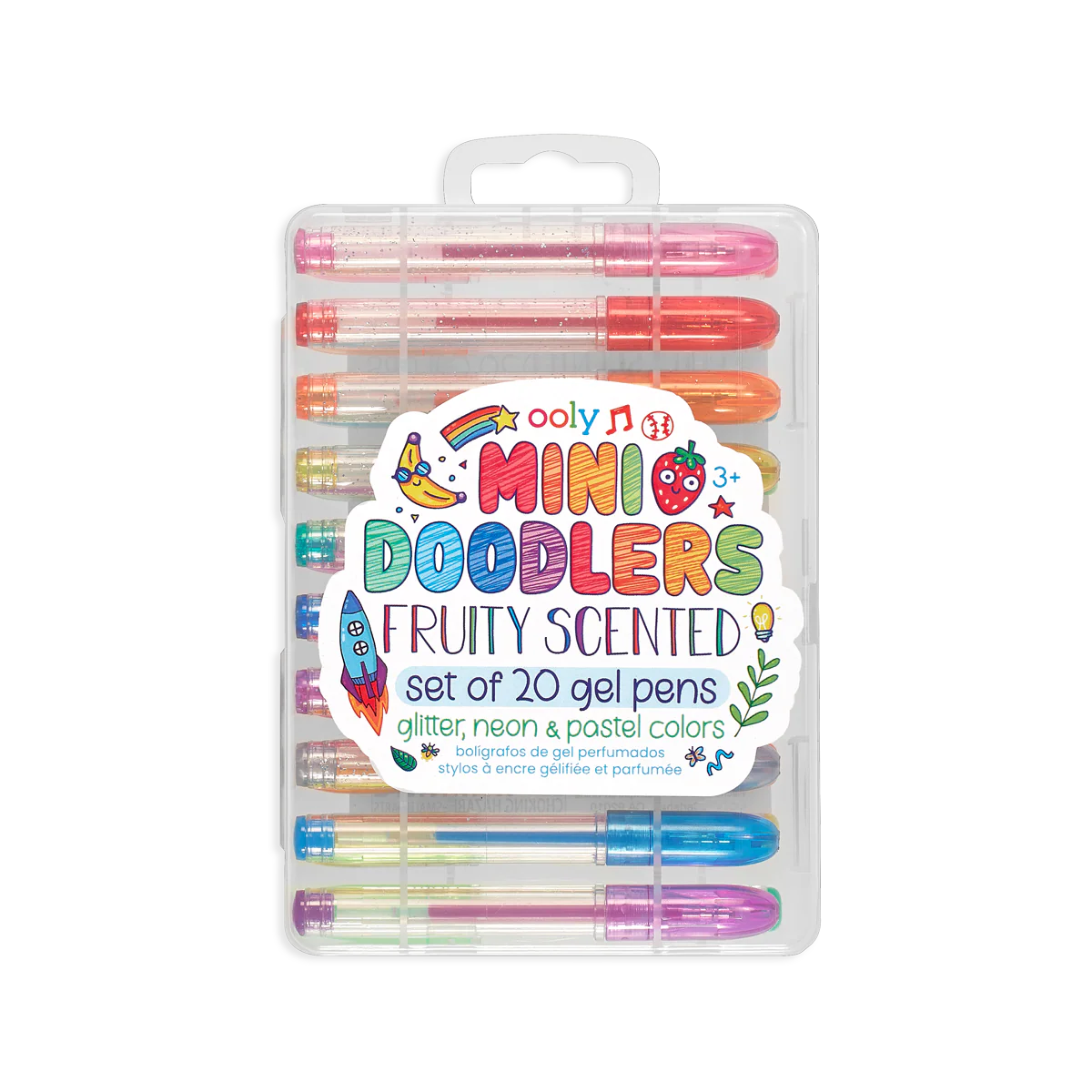 Mini Doodlers - Bolígrafos gel perfumados mini set 20