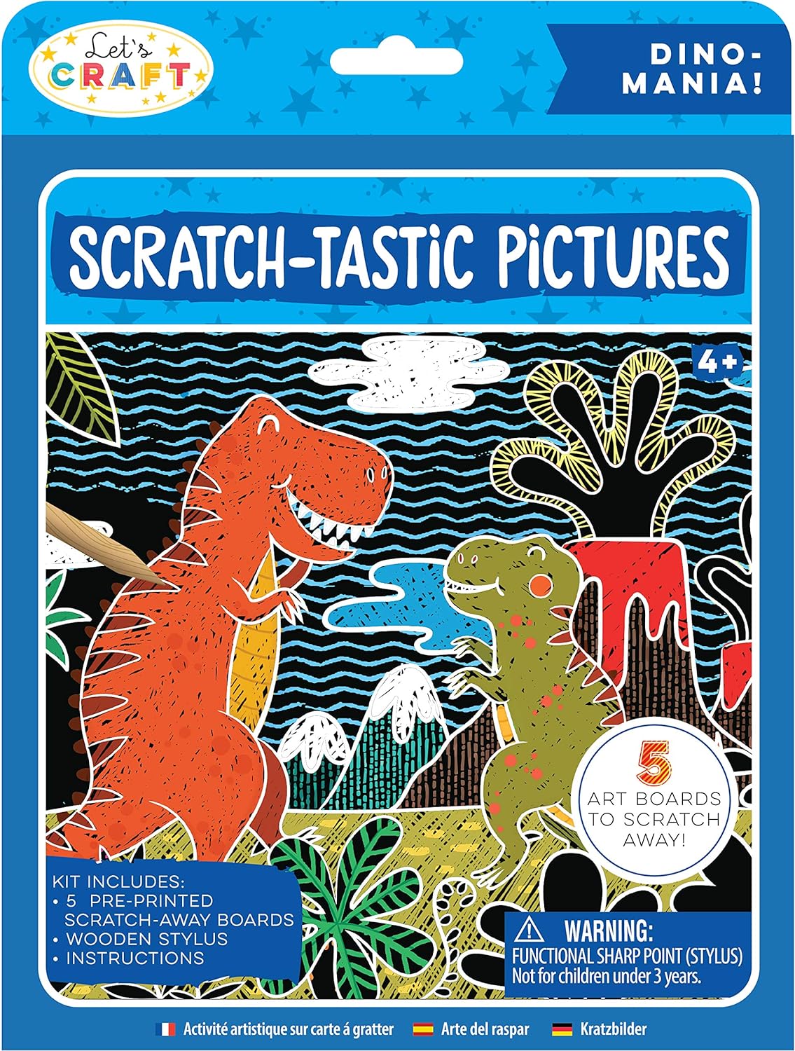 Scratchtastic - Dinosaurios