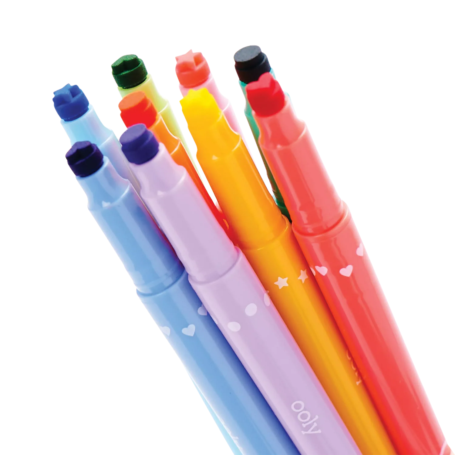 Confetti Stamp - Marcadores doble punta set de 9