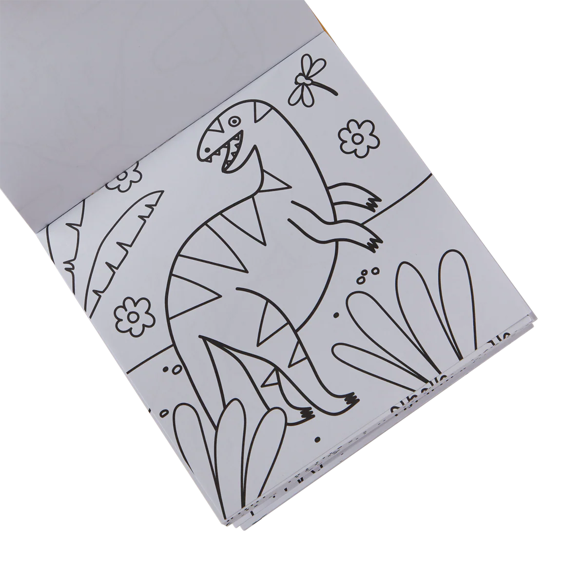 Dinoland - Set de libro y crayones para viaje