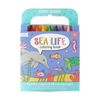 Sea Life - Set de libro y crayones