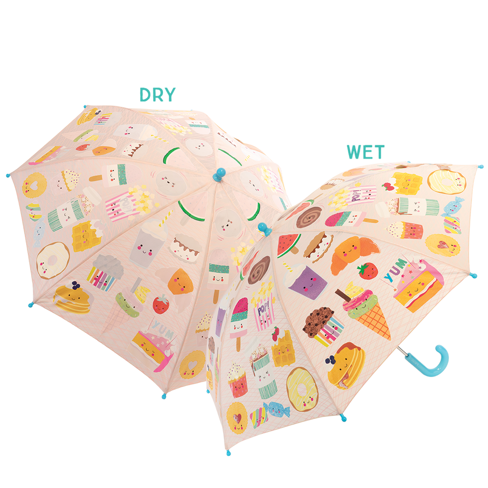 Paraguas Dulces Delicias que cambia color