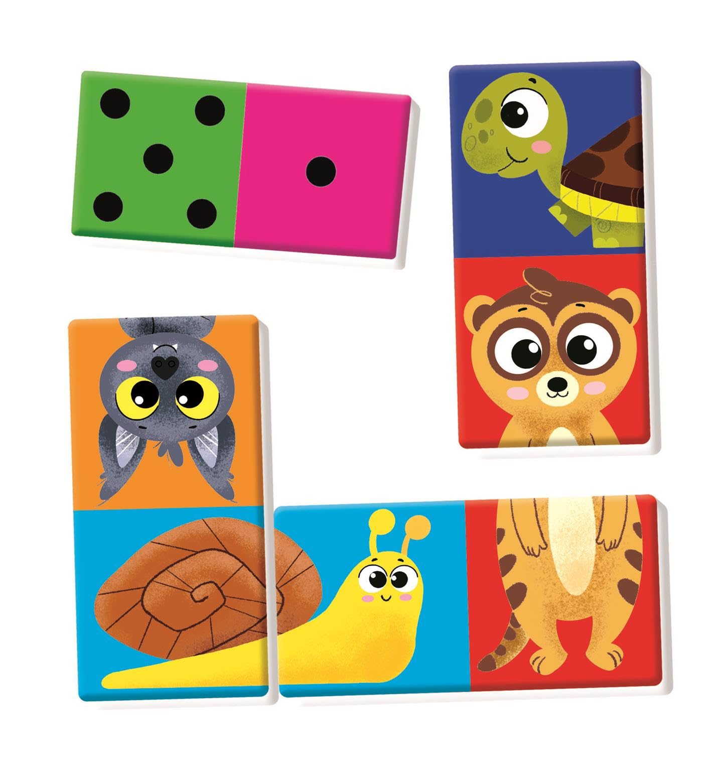 Domino de Numeros y Animales