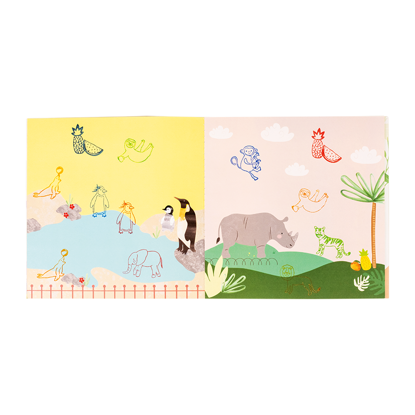 Set de Estampas - Selva