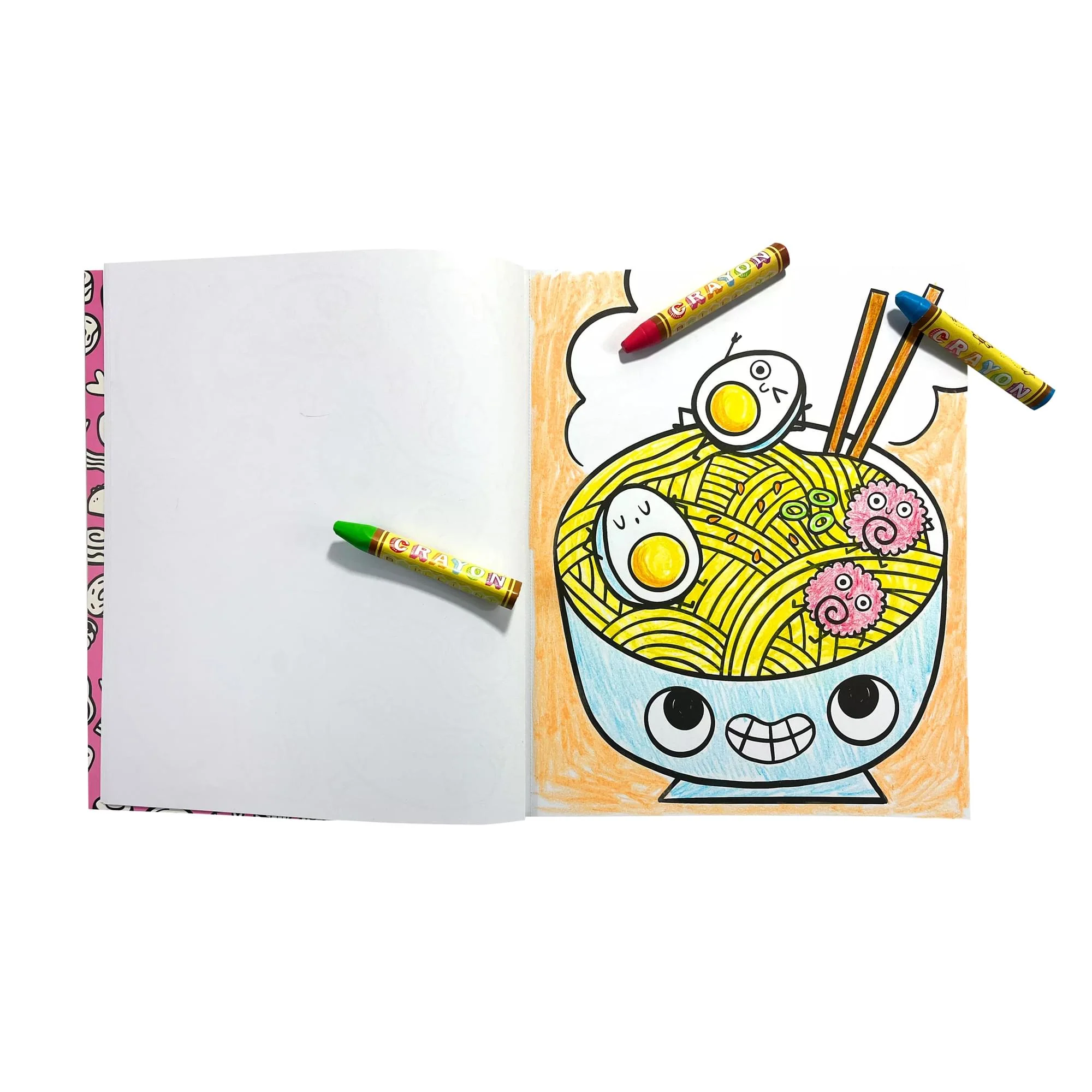 Happy Snacks - Libro para colorear