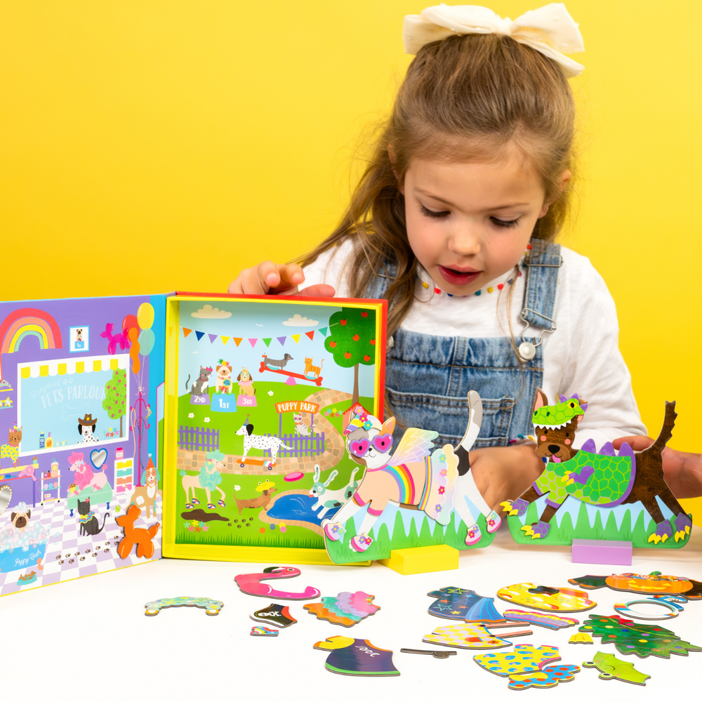 Juego Magético para Vestir - Macotas