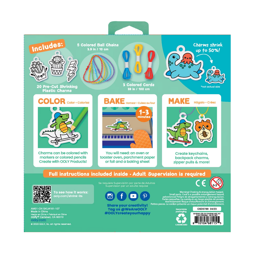 Shrink its - Kit de Arte amigos divertidos