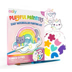 Playful Painters - Kit de acuarelas todo en uno - Rainbow Cuties