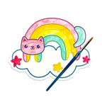Playful Painters - Kit de acuarelas todo en uno - Rainbow Cuties