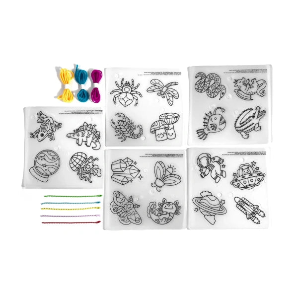 Shrink Its – Kit de Dijes Termoencogibles Glow Buddies