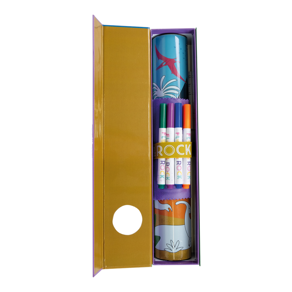 Tapete Reutilizable para Colorear - Dinosaurios