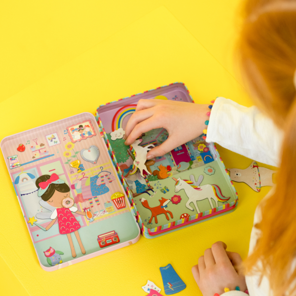 Juego Magnético de Viaje, hadas y Arcoiris