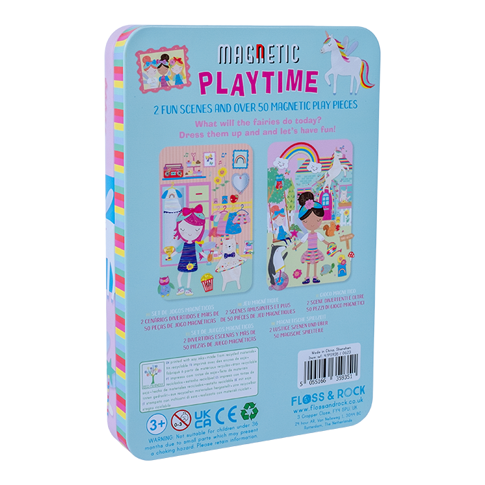 Juego Magnético de Viaje, hadas y Arcoiris