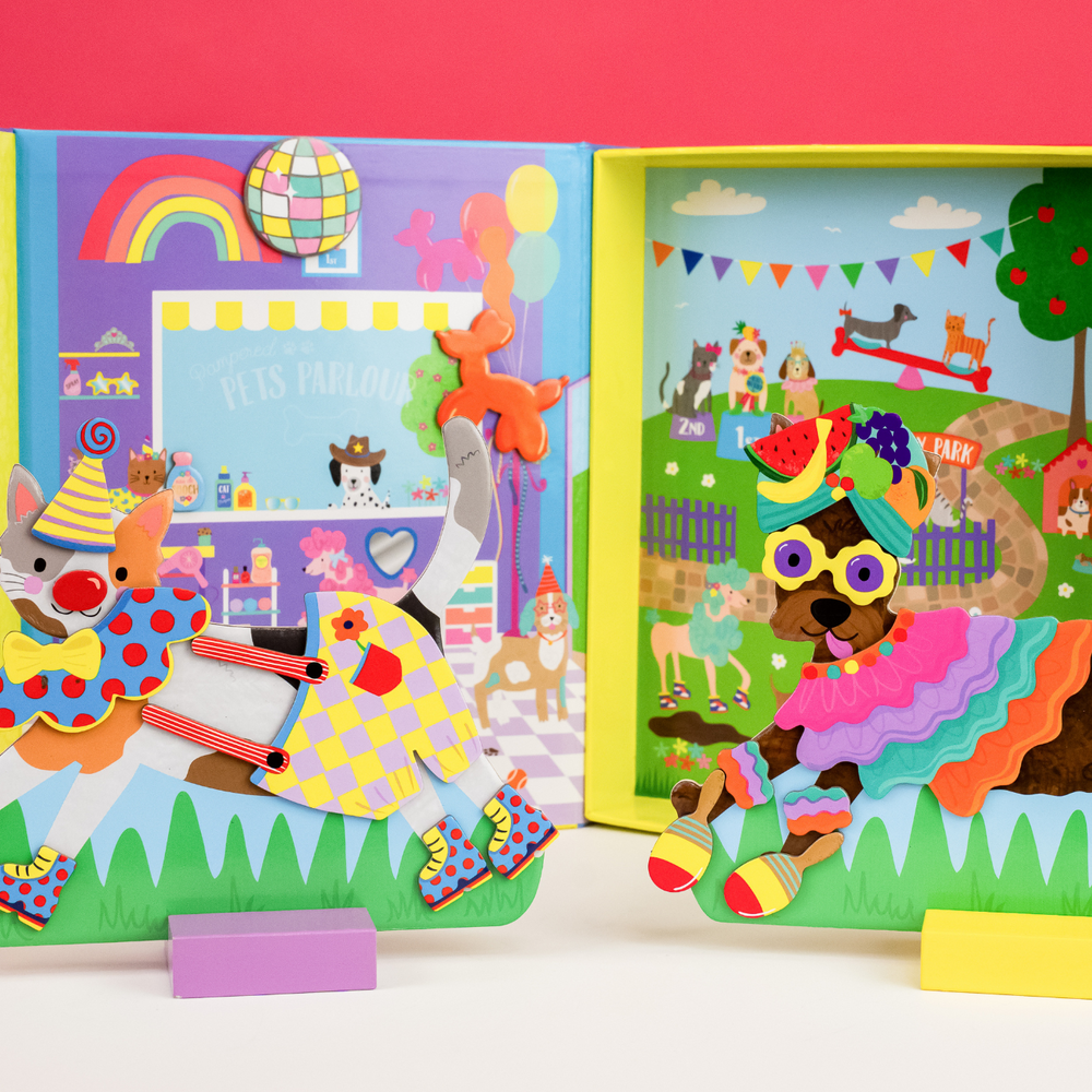 Juego Magético para Vestir - Macotas