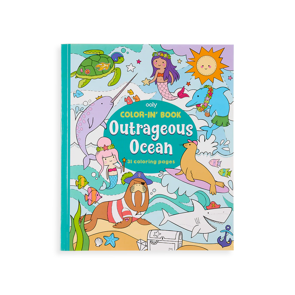Libro para colorear - Oceano