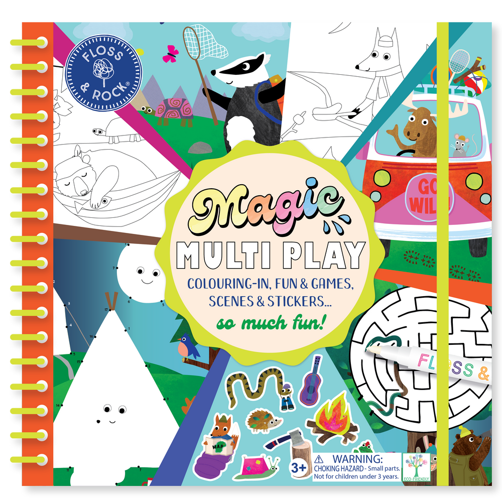 Magic Multi Play Libreta Reutilizable Multiactividades Aventura