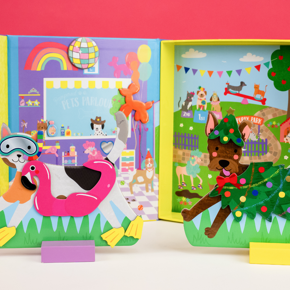 Juego Magético para Vestir - Macotas