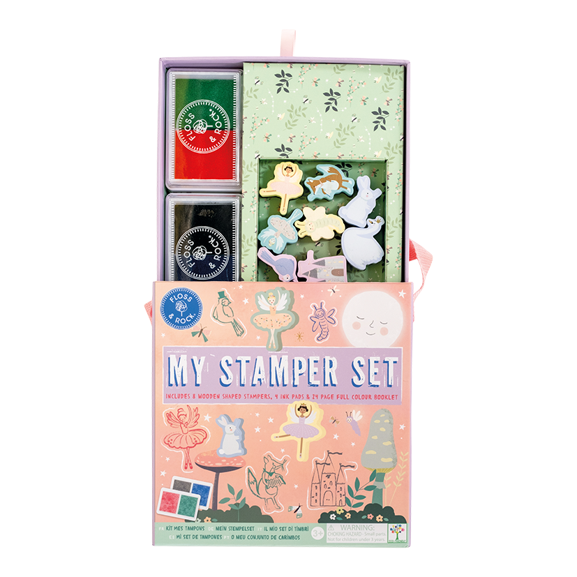 My Stamper set - set de estampas Cuidad Encantada
