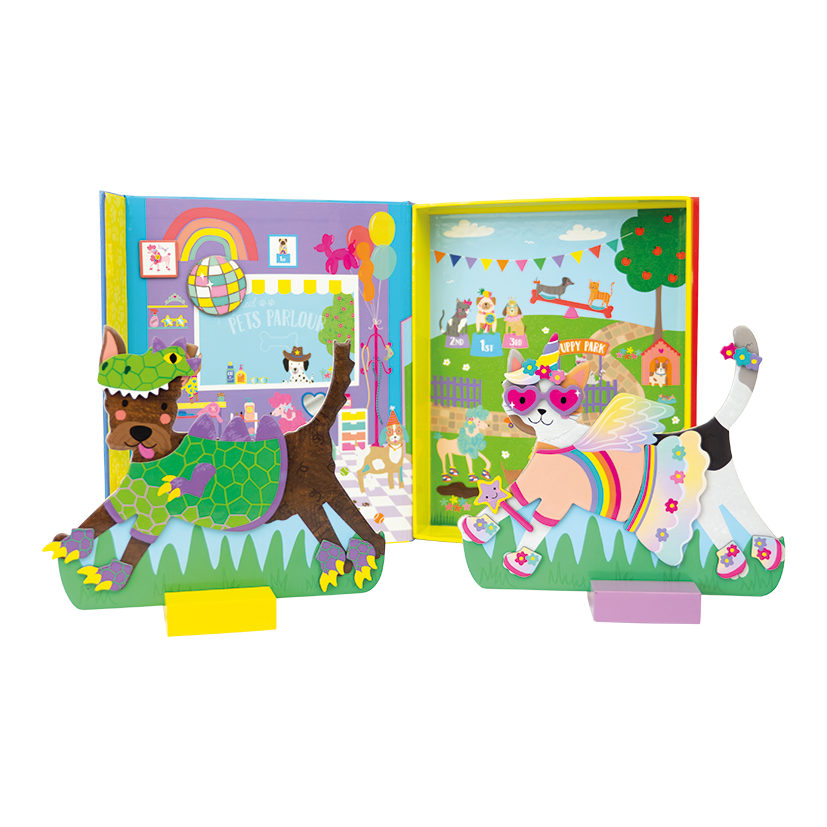 Juego Magético para Vestir - Macotas