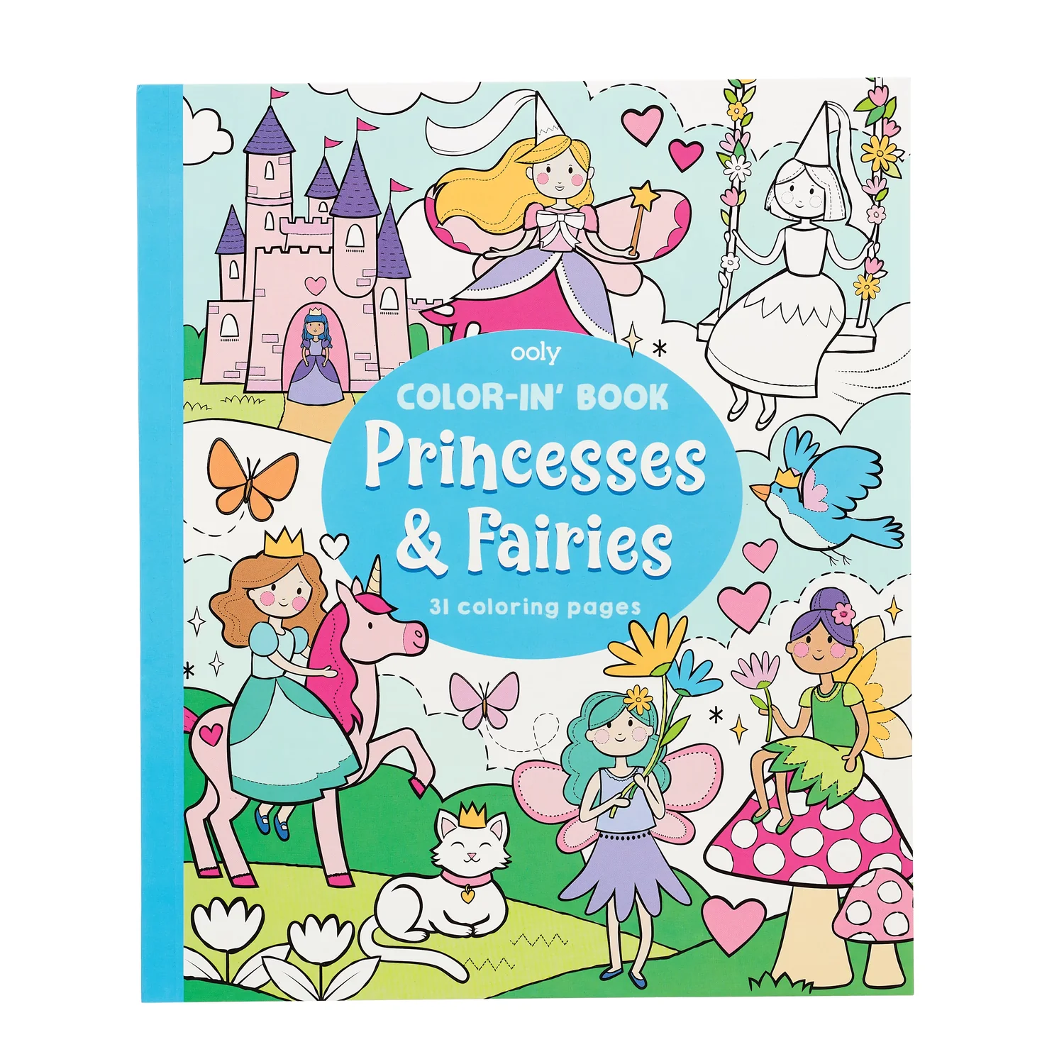 Libro para colorear de Princesas y Hadas