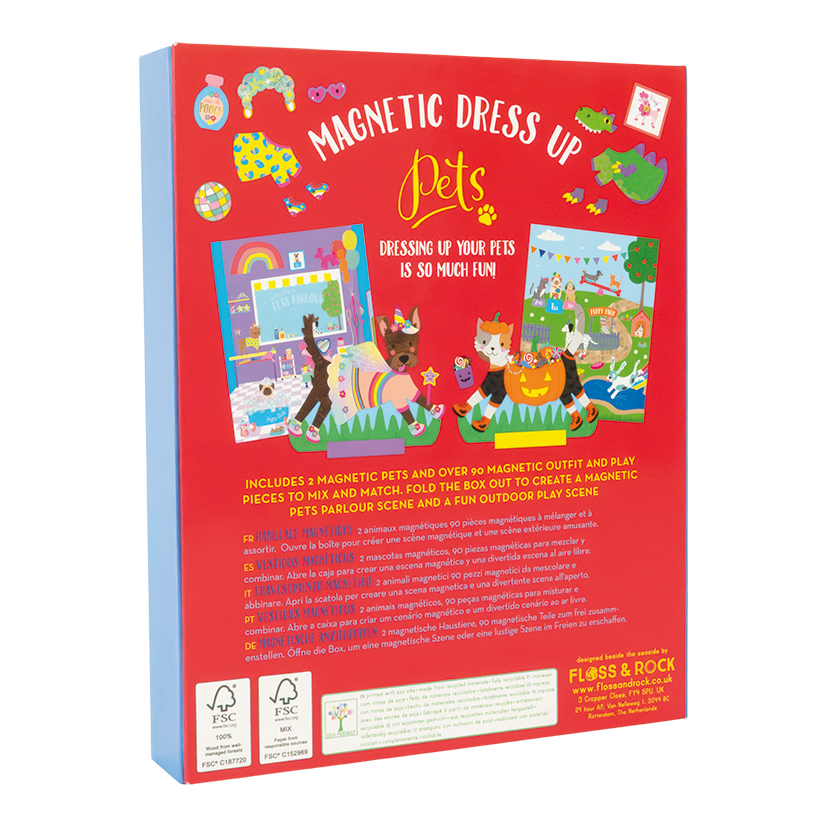 Juego Magético para Vestir - Macotas