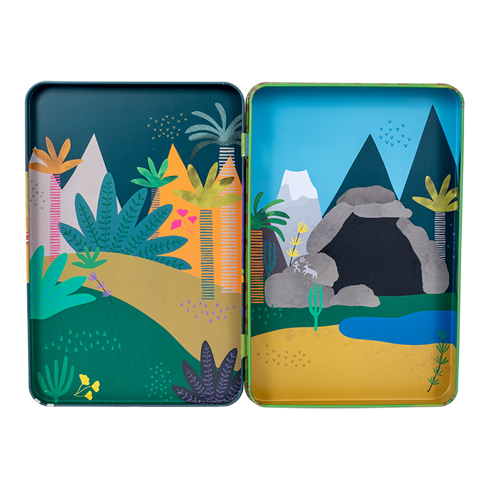 Juego Magnético de Viaje, Dinosaurios