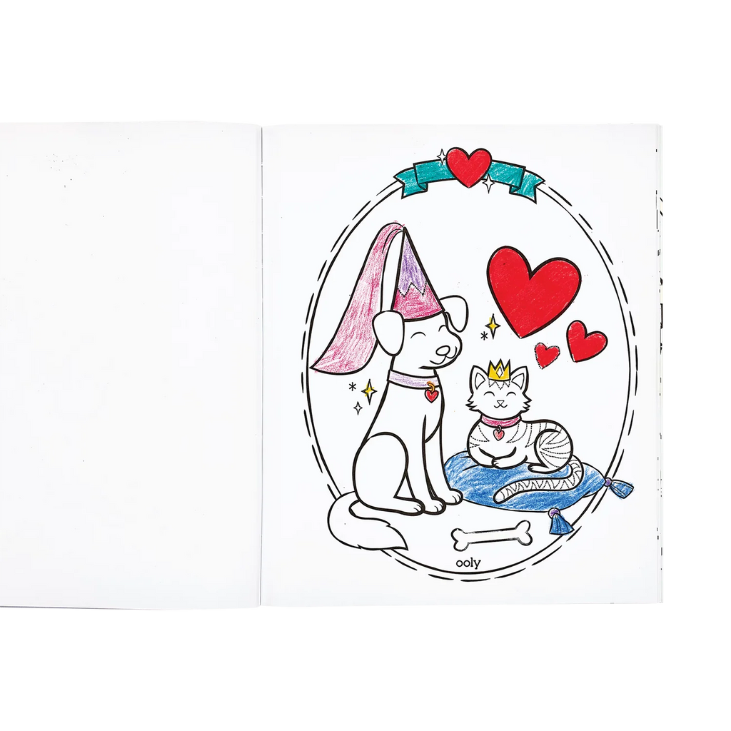 Libro para colorear de Princesas y Hadas