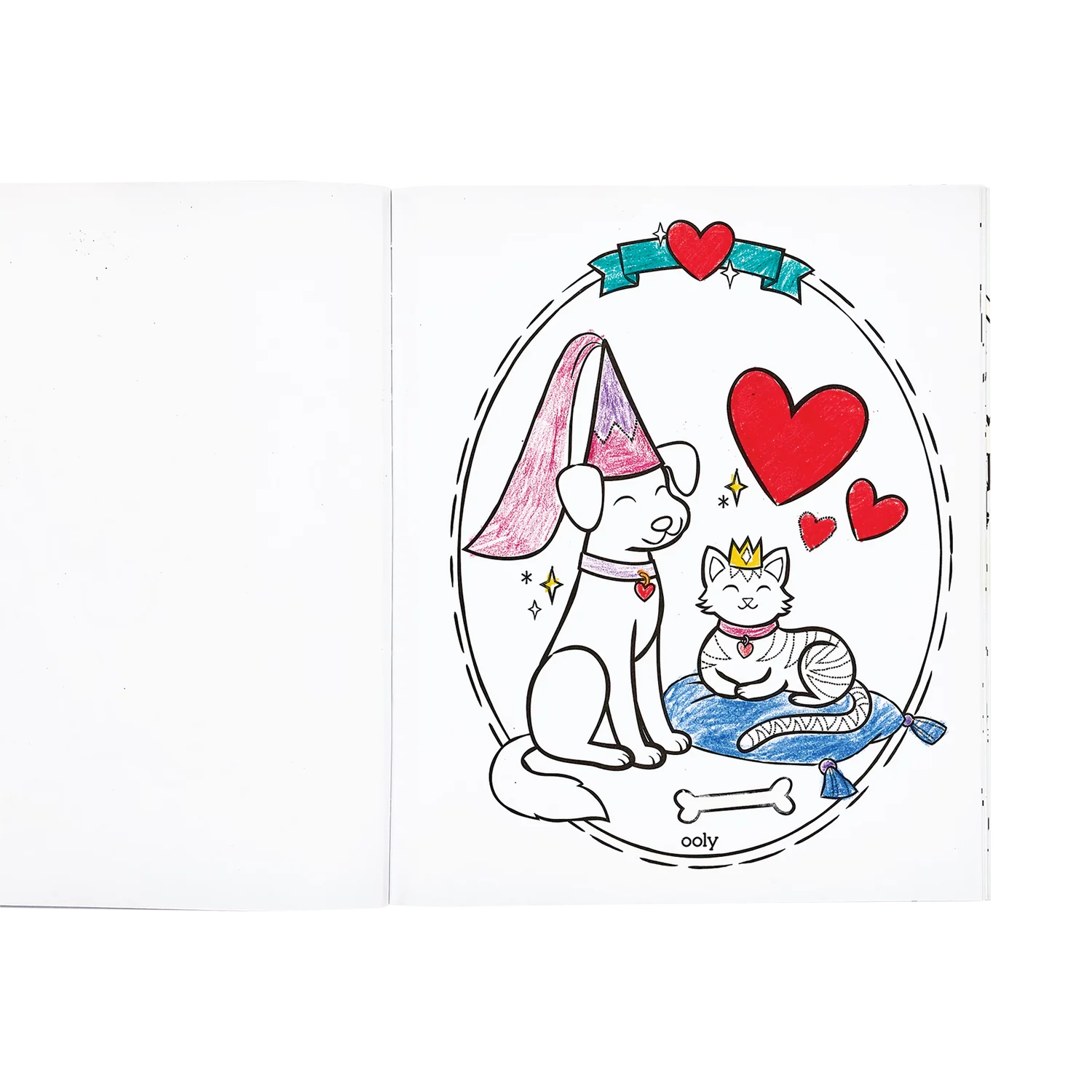 Libro para colorear de Princesas y Hadas