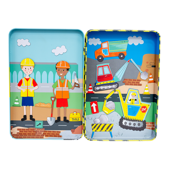 Juego Magnetico de Viaje - Construcción