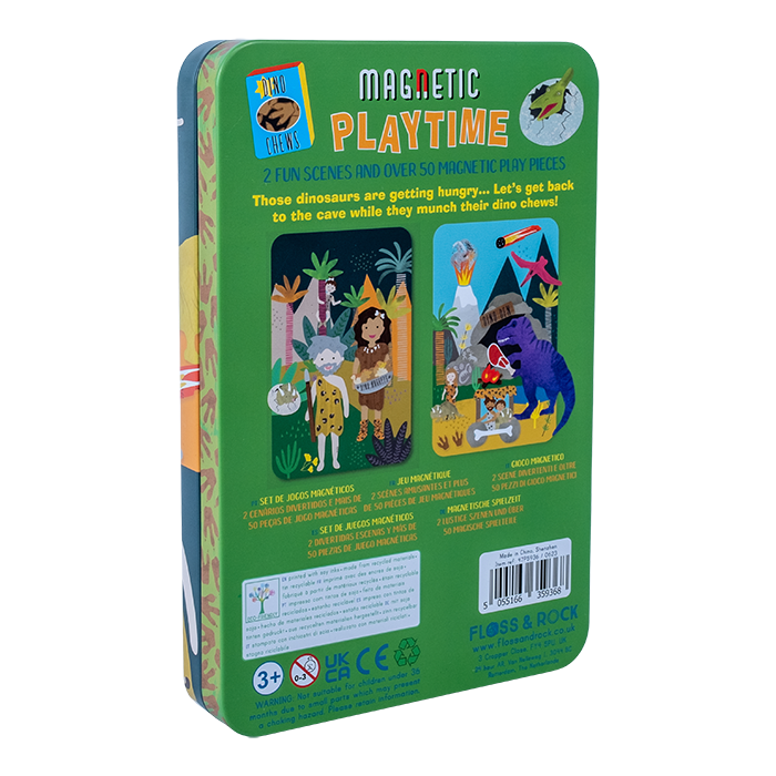 Juego Magnético de Viaje, Dinosaurios
