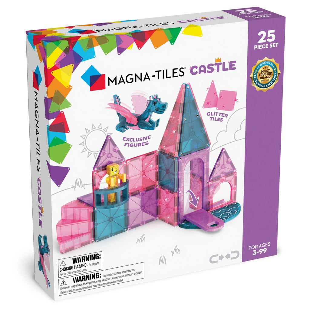 Magna Tiles set castillo - 25 pz