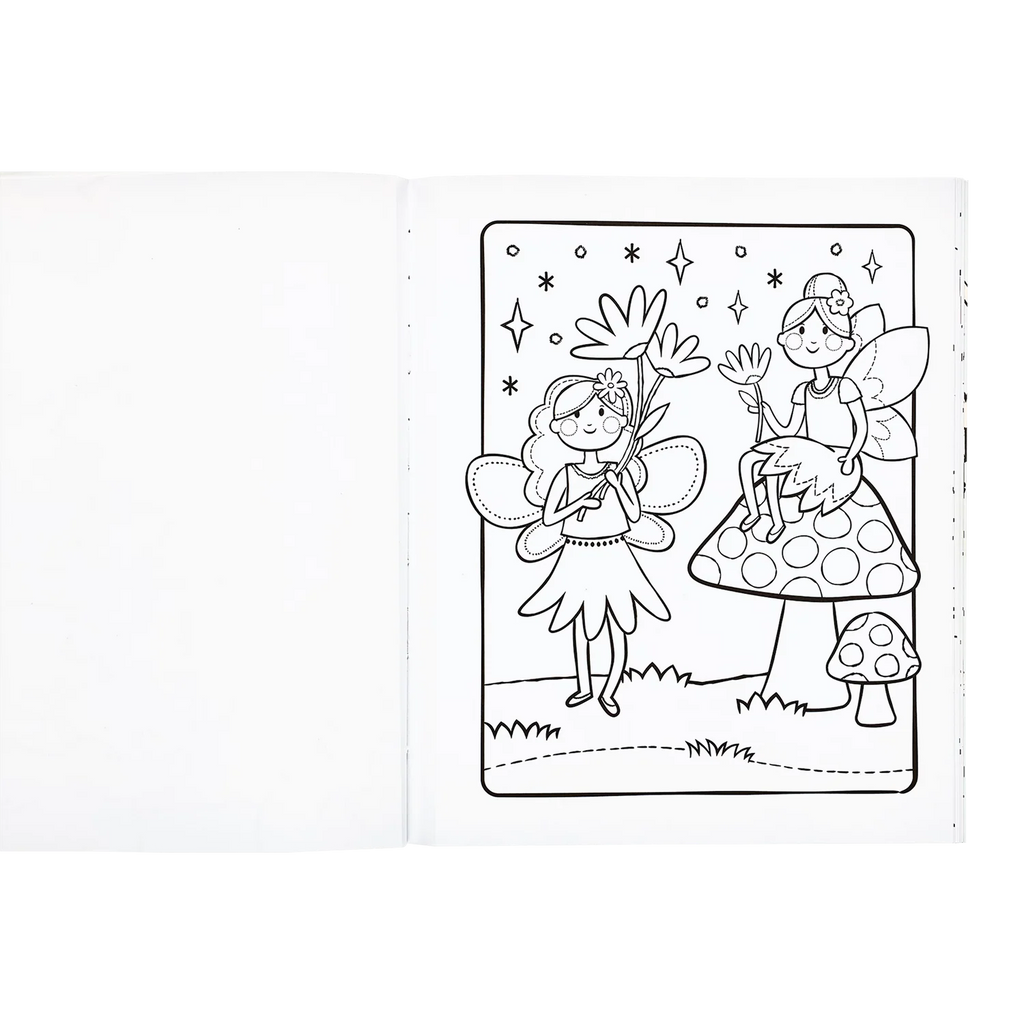 Libro para colorear de Princesas y Hadas