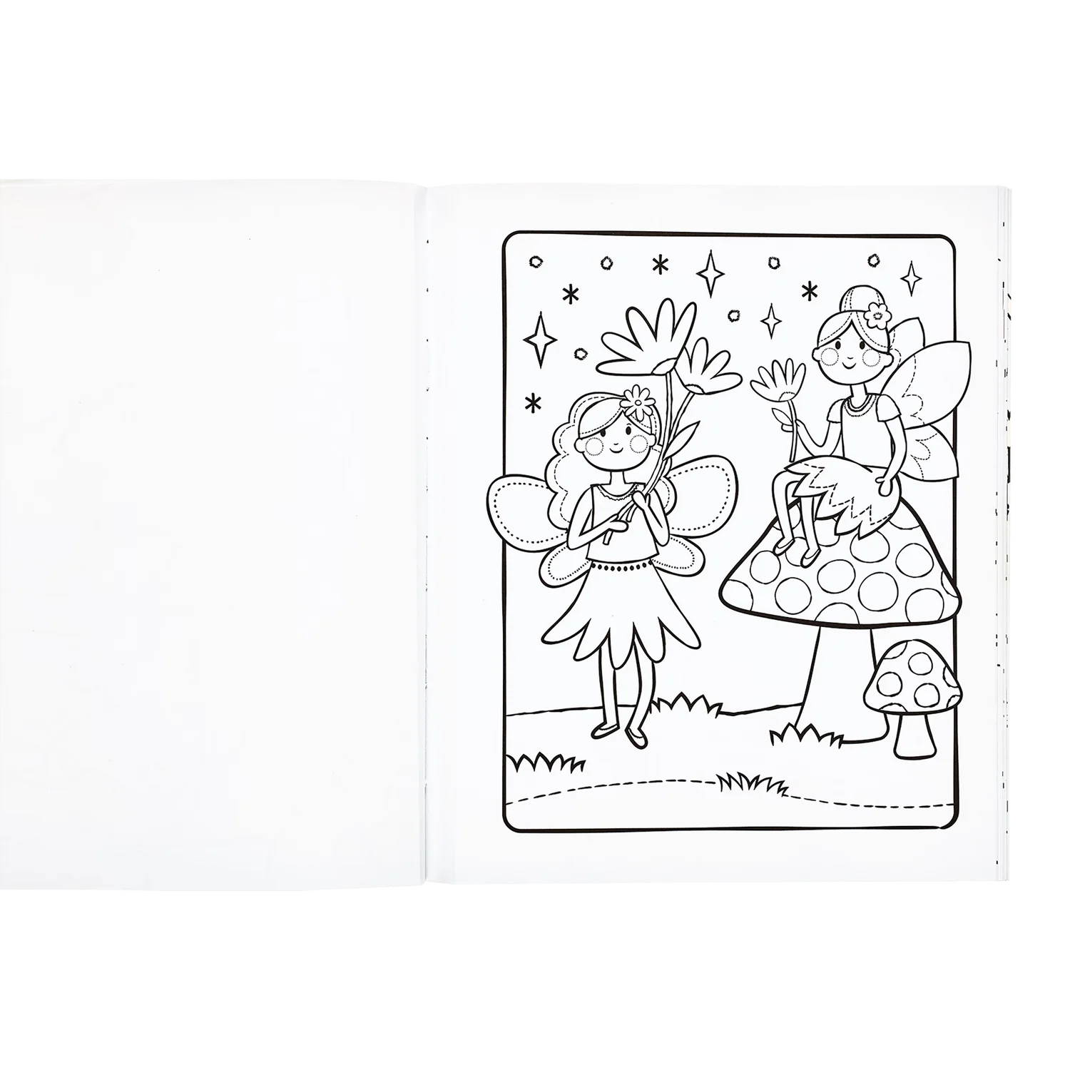 Libro para colorear de Princesas y Hadas