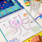 Pinta por Numeros - Oceano