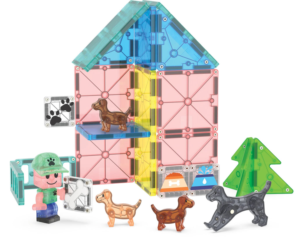 Magna Tiles Puppy Park - 27 pz