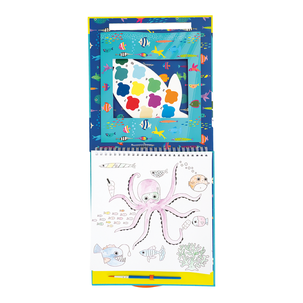 Pinta por Numeros - Oceano