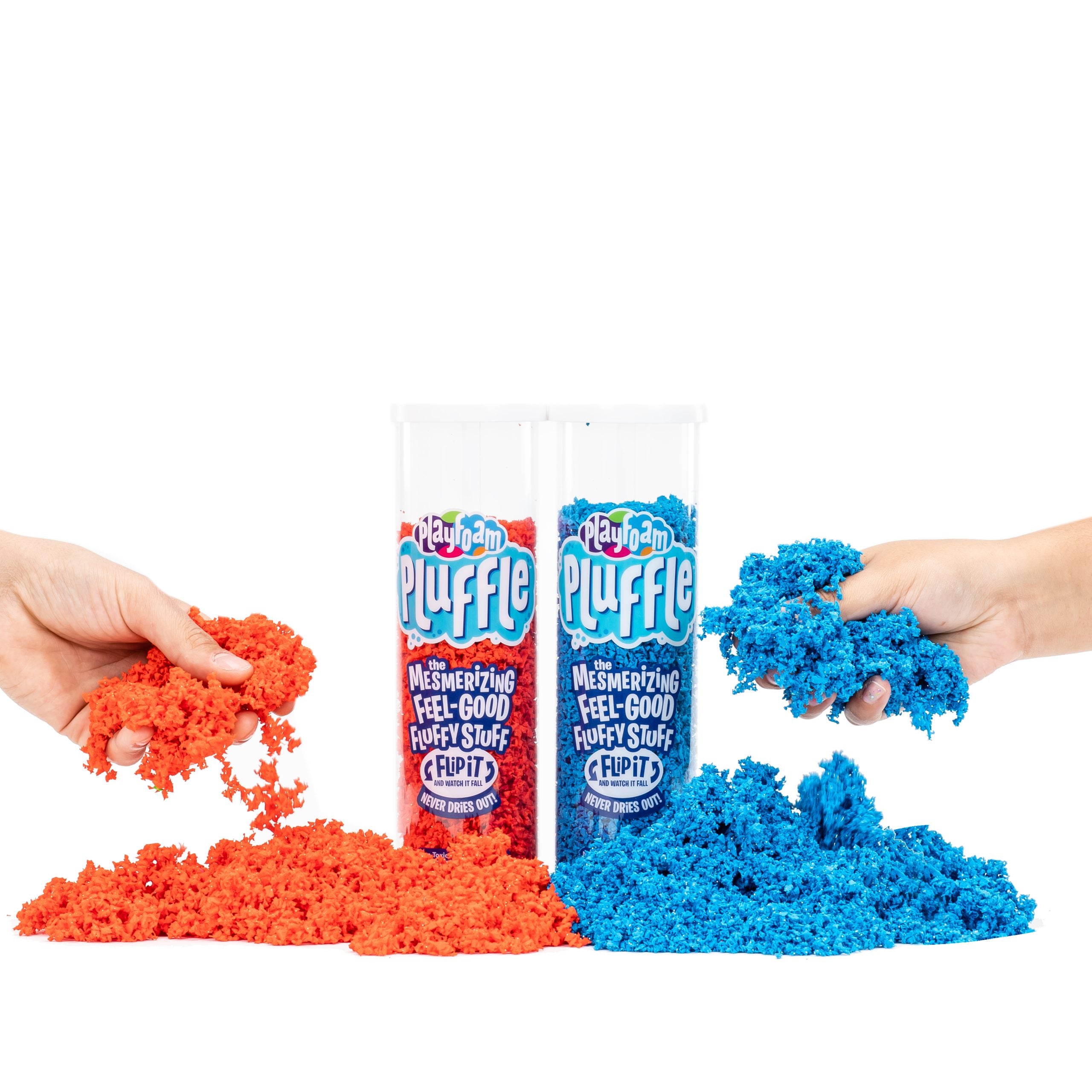 Playfoam Puffle Pack - 2 piezas - Rojo y Azul