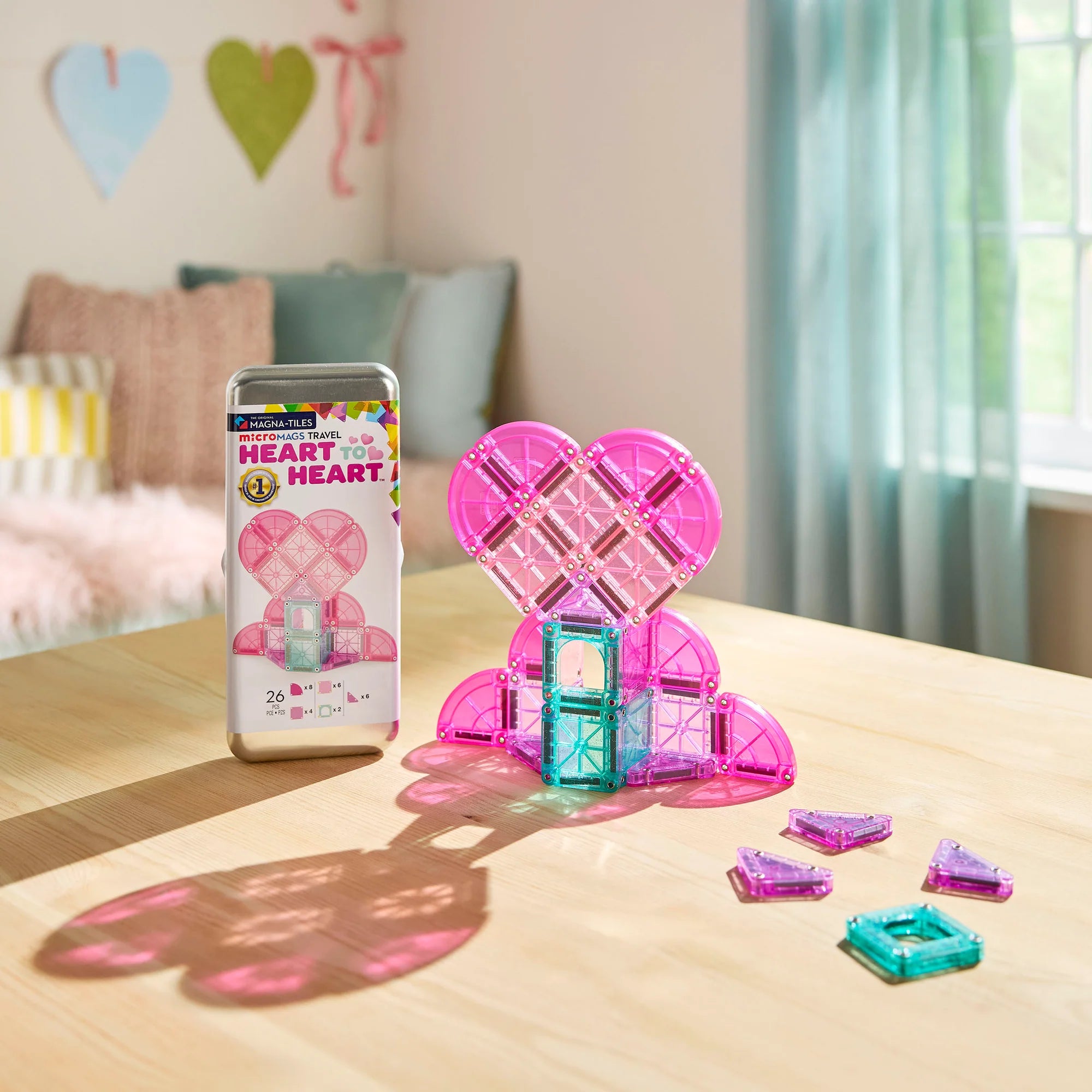 Magna Tiles Micromags Corazon 26 pz