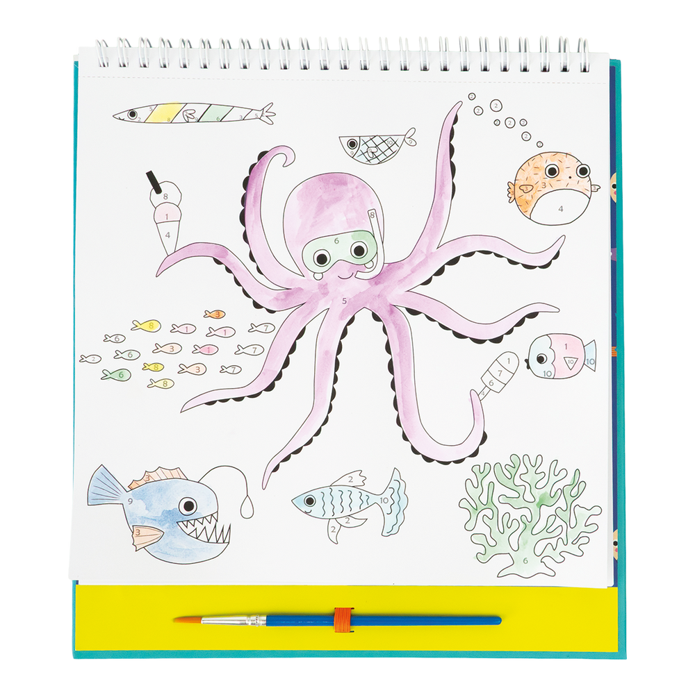 Pinta por Numeros - Oceano