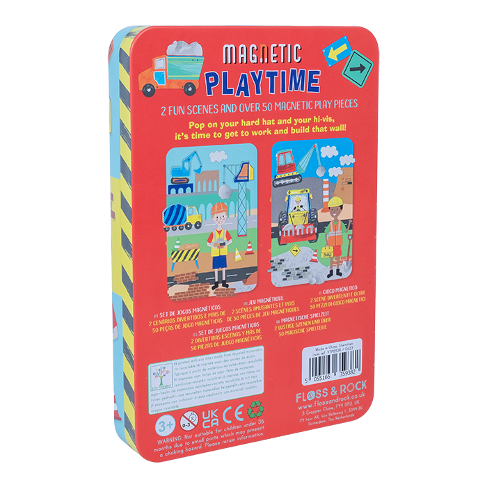 Juego Magnetico de Viaje - Construcción