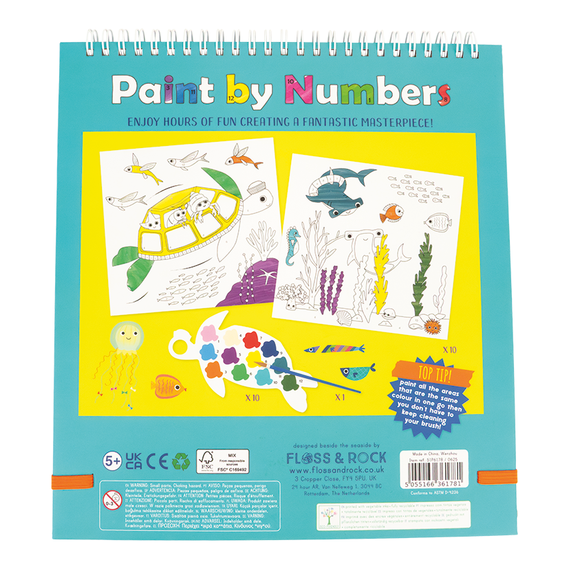 Pinta por Numeros - Oceano