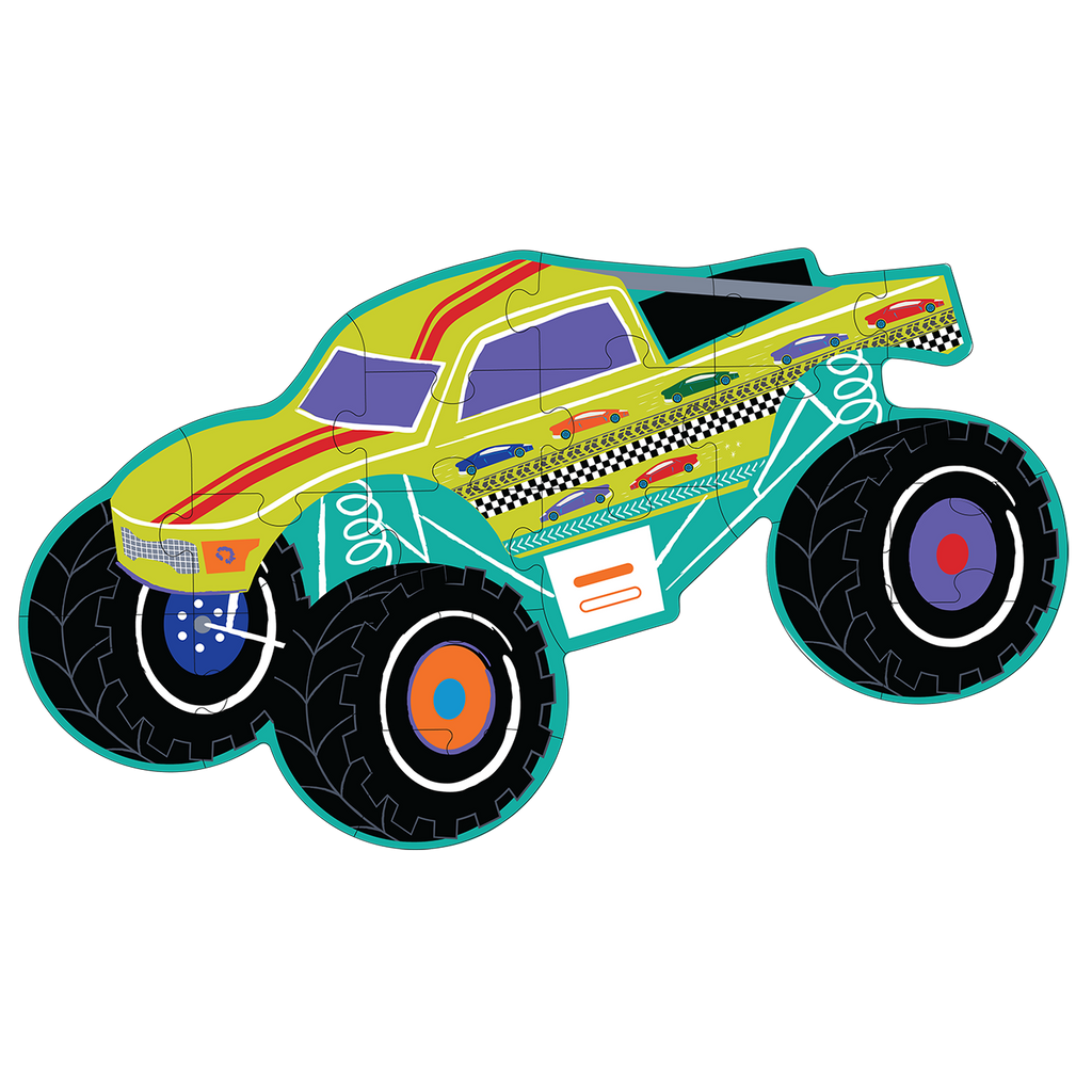 Rompecabezas Infantil Monster Truck - 20 piezas